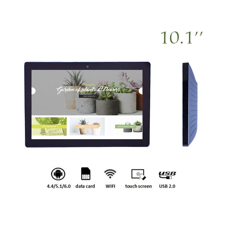OEM 10.1 Inch Wall Mounting Poe Android Tablet for Industrial Control
