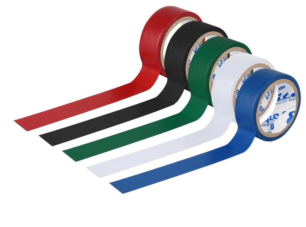 Elitape Electrical Insulation Fire-Resistant PVC Tape Vinyl Binding Tape with RoHS/Reach/UL Certifications