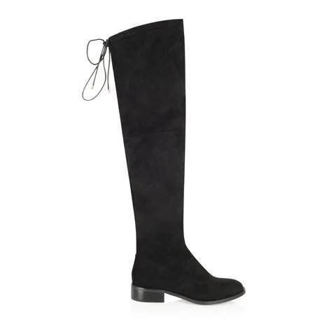 Hot-Sale Nubuck Leather Winter Walking Elevator Boots Women Ladies Shoes