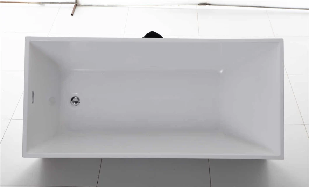 High Quality Rectangular Soaking Freestanding Hot Tub