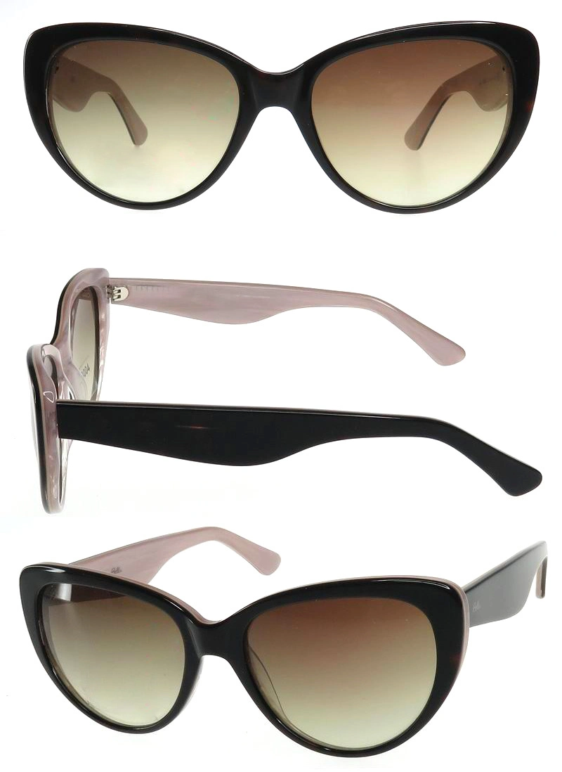 2018 Cat Eye Acetate Sunglasses Polarized OEM Sunglasses Women