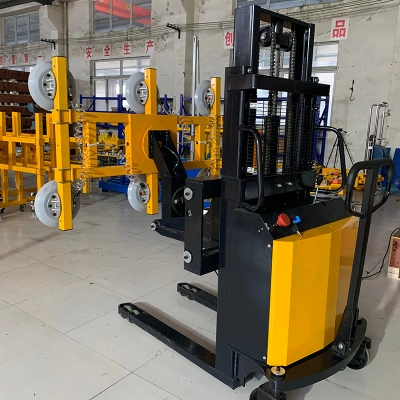 Mobile Glass Lifting Crane with Lifter/Cranage Equipment for Handling, Loading, and Unloading Glass, Iron Plate, Stainless Steel Plate and Other Plates