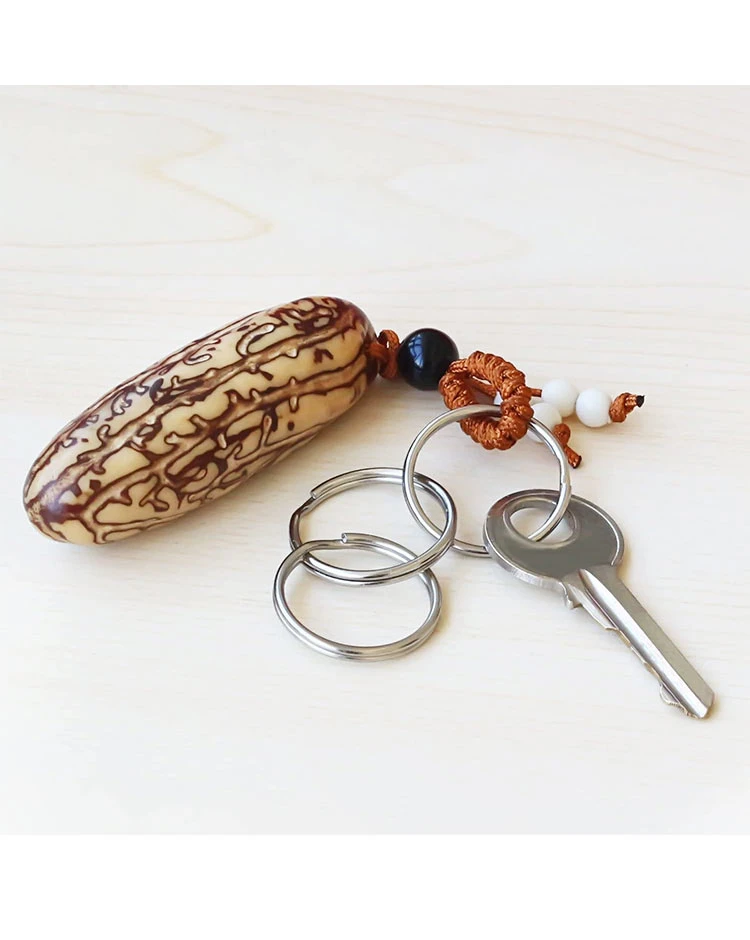 Key Rings Metal Keychain Rings Split Keyrings O Ring for Home Car Office Keys Attachment (Silver)