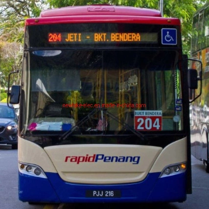 LED Bus Display for Public Transportation