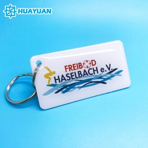 Fitness Club Waterproof Jelly Tag NFC Keychain Contactless Passive Fudan FM08 RFID Keyfob Tag