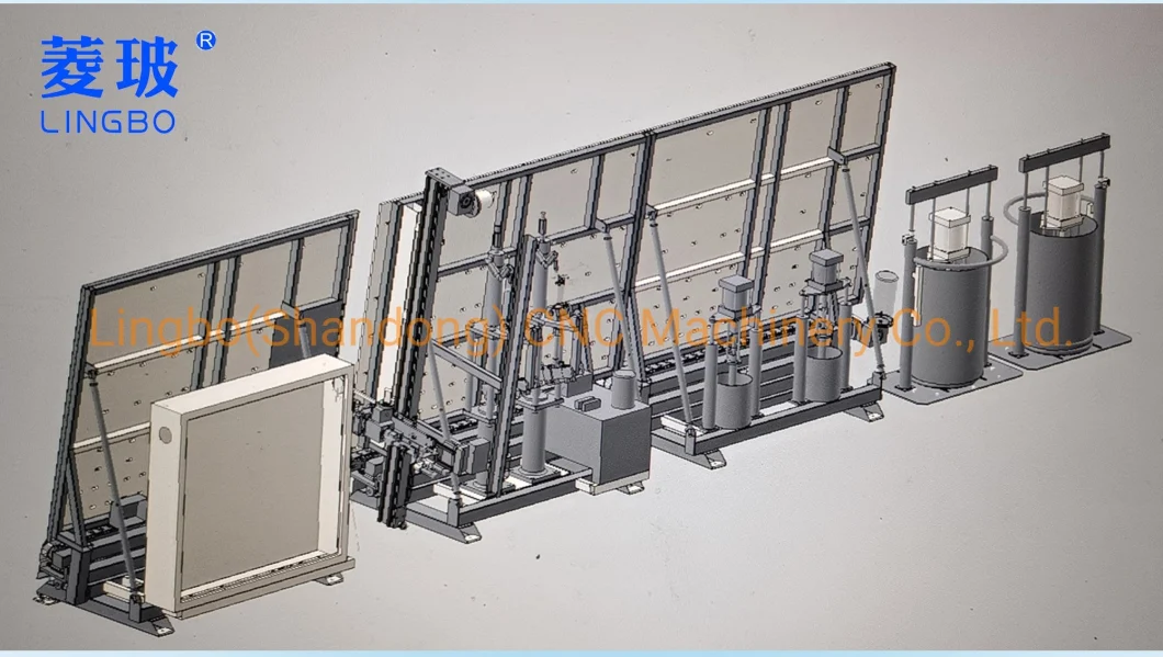 Insulating Glass Production Line Glasses Cleaning Machine