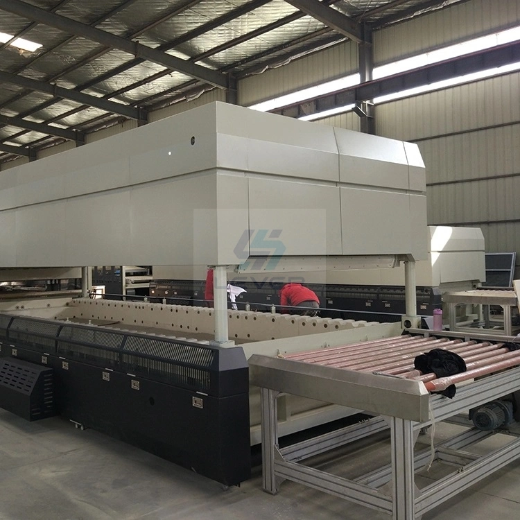 Flat Glass Tempering Furnace Machine with Blower Fan Convection with Passing Quenching Tempered Glass Making Machine