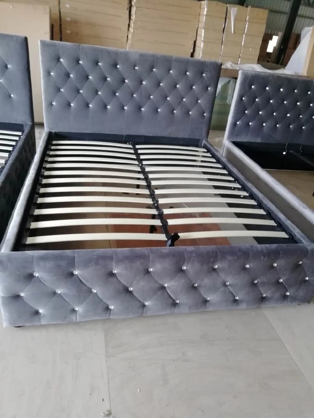 Cheap Leather Beds Made in China