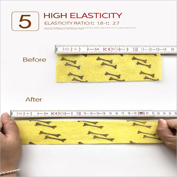 Cotton Elastic Cohesive Bandage for Vets Use