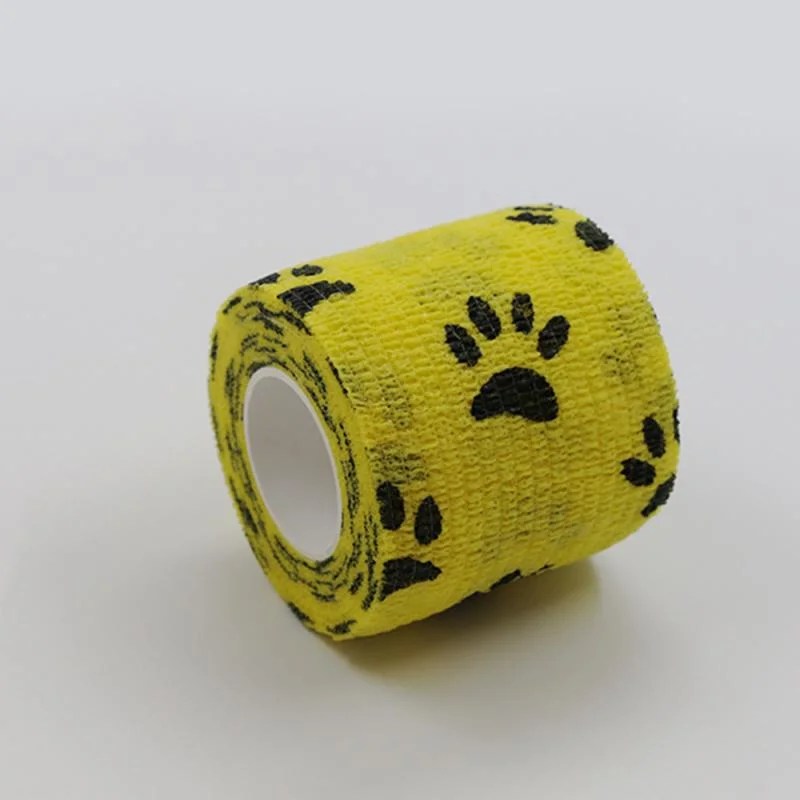 Hot Sell Veterinary Colored Sport Waterproof Elastic Cohesive Bandage