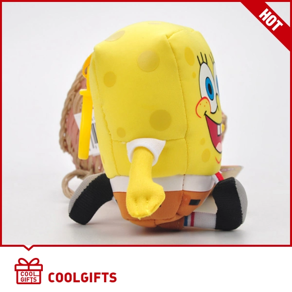 Customized Cartoon Plush Emoji Keychain, Stuffed Kids Plush Toy Keychain