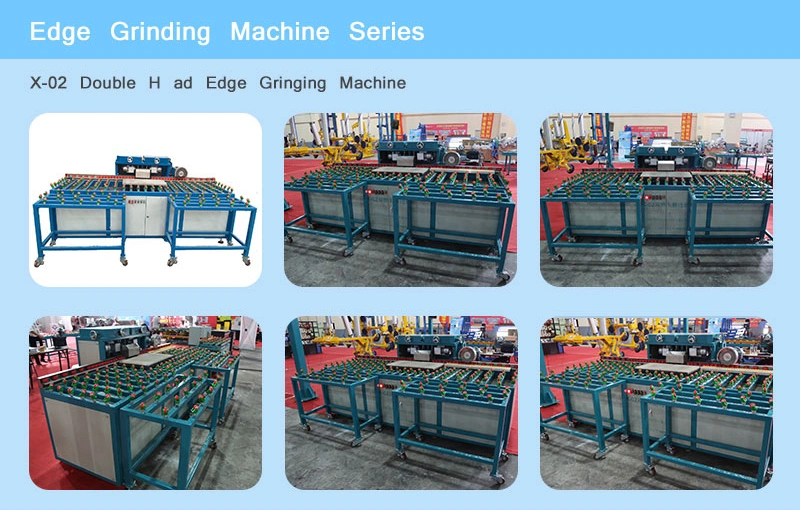 Chamfering Seaming Edging Processing Polishing Function Glass Grinding Machine