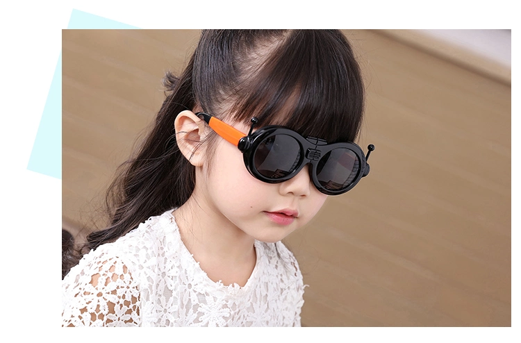 High End Custom Soft Silicone Frame Spot Wholesaler Child Foldable Sunglasses