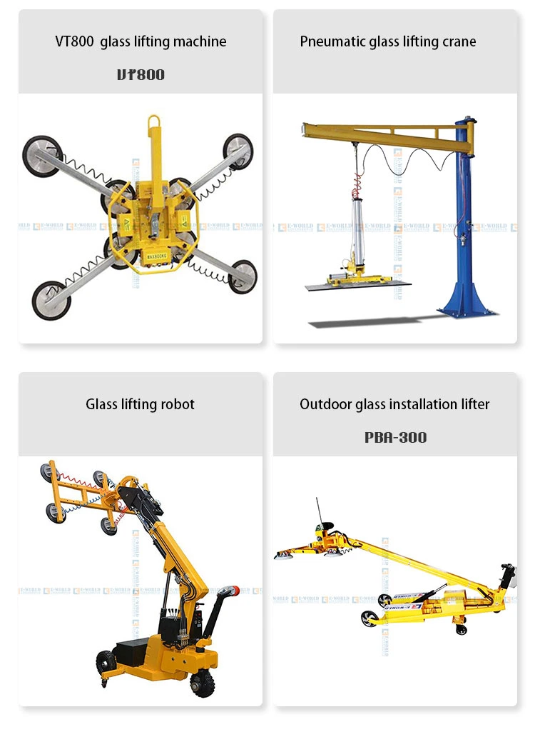 Ce Industrial Outdoor Automatic Glass Lifter Machine Glass Installation Robot Glass Vacuum Lifter