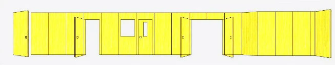 Movable Partitions for Hotel, Shopping Malls