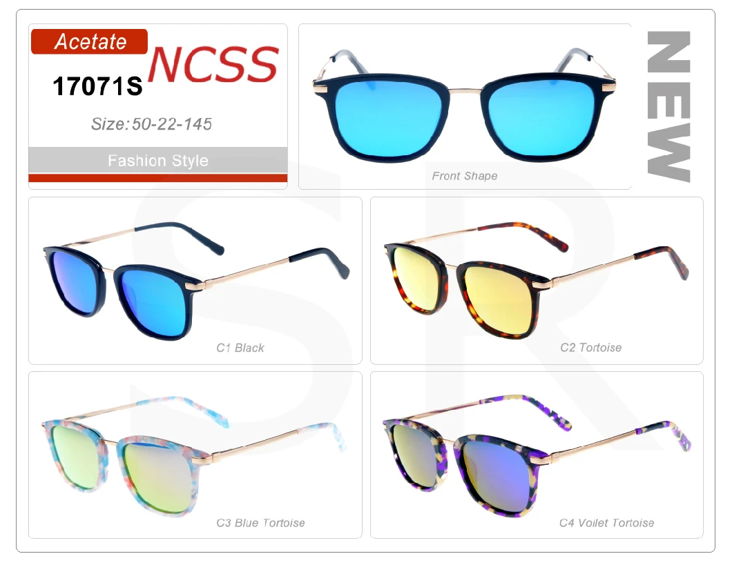 Acetate Sunglasses Frame 2020 Spring New Style Ready Goods for Wholesale