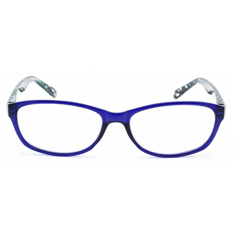 2020 Fashion Trendies Reading Glasses Retro Plastic Optical Fluorescence Pattern Women Reading Glasses