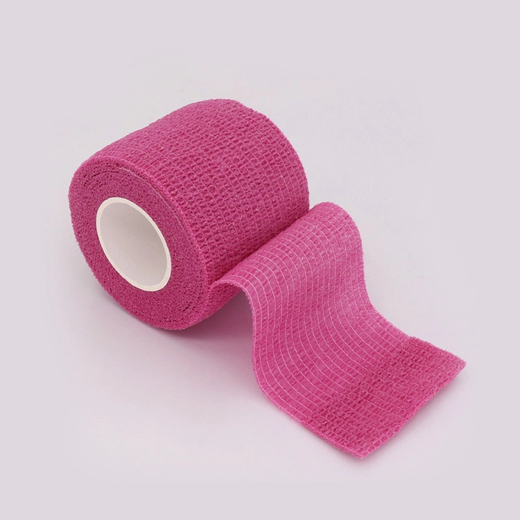 10cm *4.5m Colored Elastic Bandage Nonwoven Self Adhesive Bandage