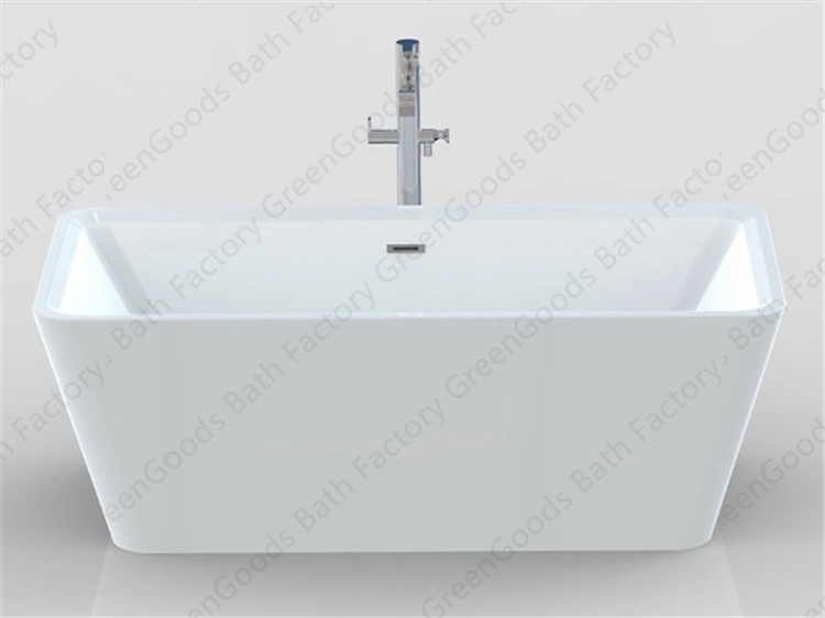 Bath Factory Fiber Glass Indoor Portable Bathtub Stand Alone Tub