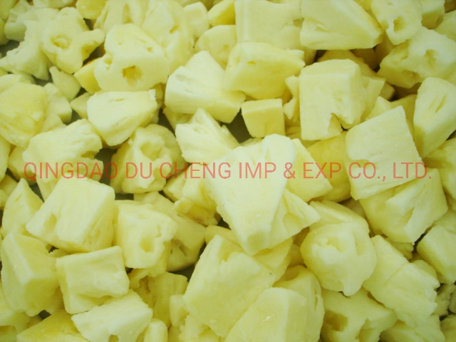 Sinocharm Brc a Approved 15-15mm IQF Pineapple Dice Frozen Pineapple