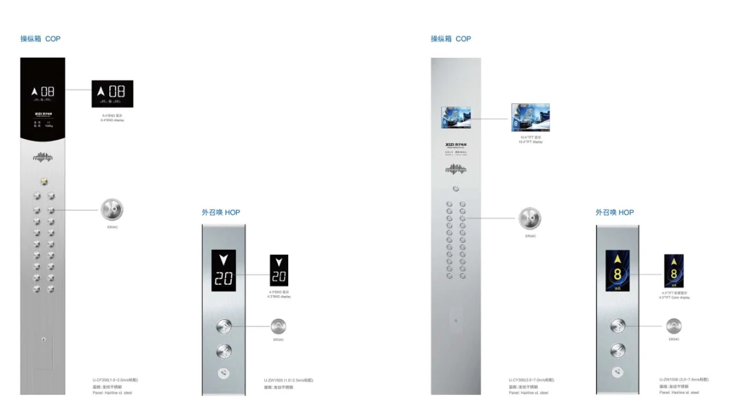 Xizi High Speed Safe & Low Noise Residential Passenger Elevator