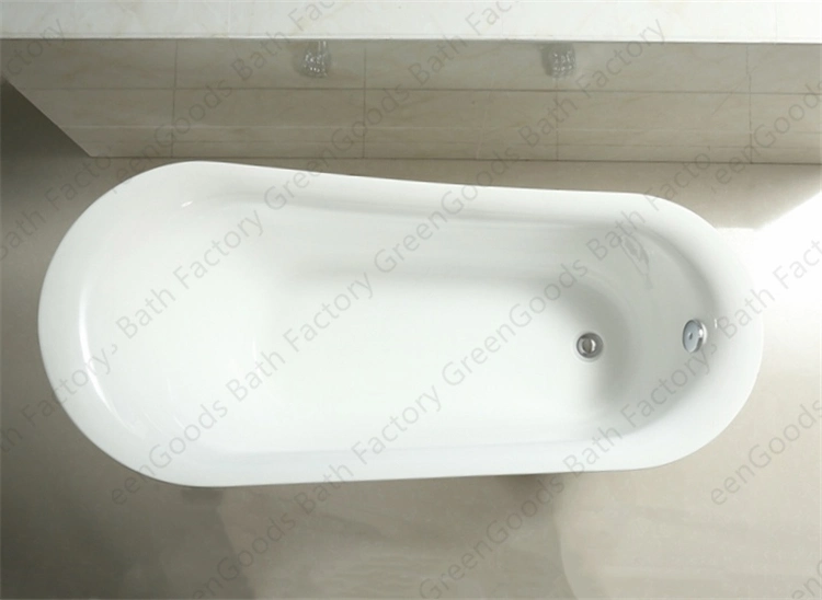 Bath Claw Foot Vintage White 140cm Bathtub