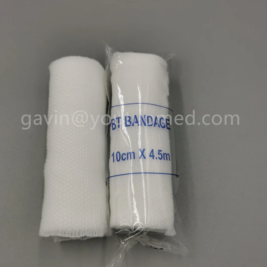 Cotton Medical Disposable Cotton Interwoven Elastic Bandage Hemostatic Bandage Self Adhesive Bandage 5cm*4.5m CE