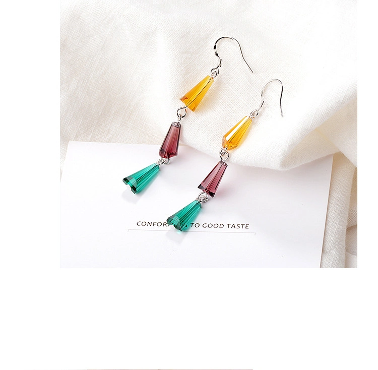Bohemia Crystal Drop Earrings Luxury Earrings for Women/ Fashion Jewelry Earrings Women