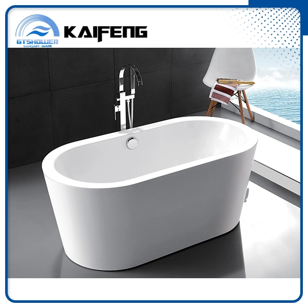 Stand Alone Acrylic Soaking Tub with Brass Faucet (KF-715KA)