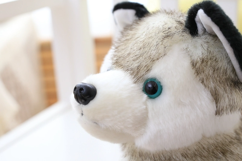 Wholesale OEM Soft Cute Stuffed Animal Cute Plush Husky Toys