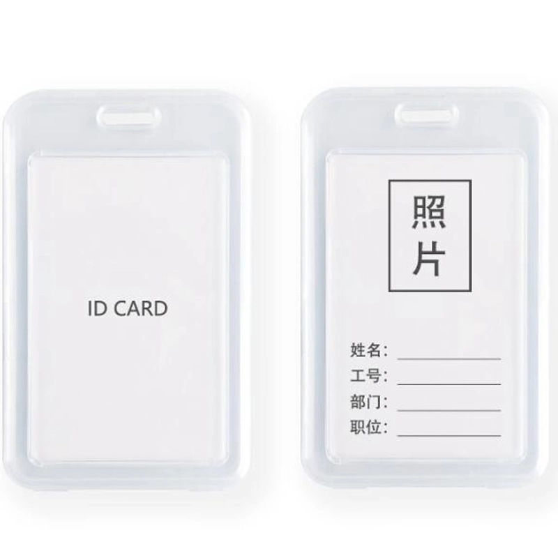 Hot Selling Factory Price PP Plastic ID Card Holder and Name Badge Holder