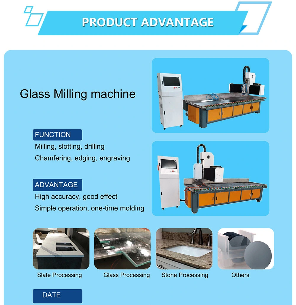 Zxx-E0725 Intelligent Glass Straight Line Beveling Glass Machine