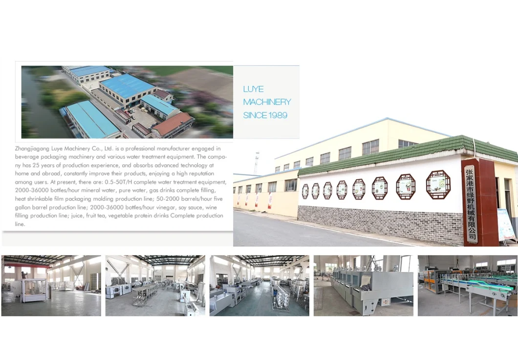 Carbonated Beverage Producing Line for Pet and Glass Bottle