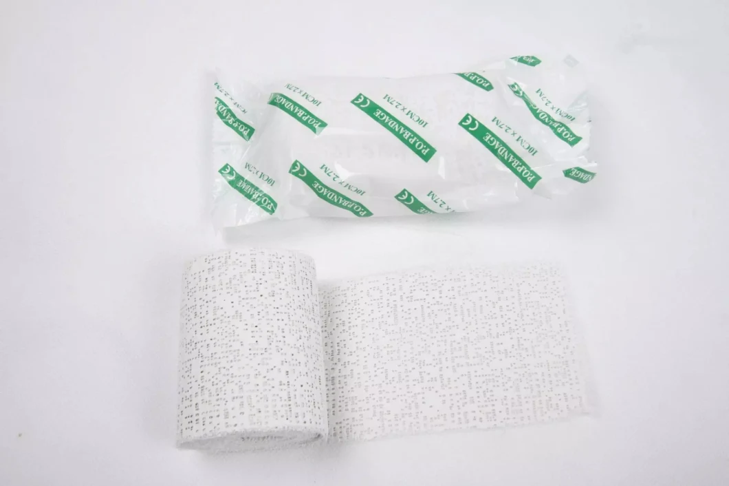 Medical Disposable Orthopaedic Pop Bandage Plaster of Pairs Bandage FDA CE ISO