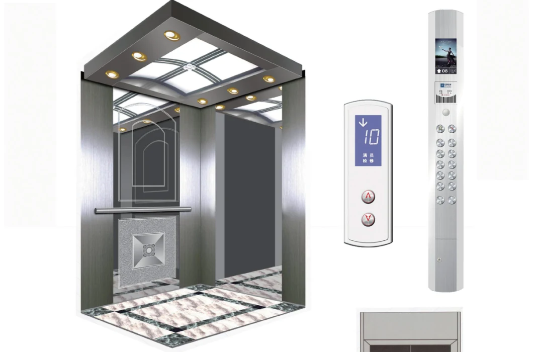 2021 Technology Vvvf Safety FUJI Home Office Passenger Elevator Lift Residential Elevator Lift