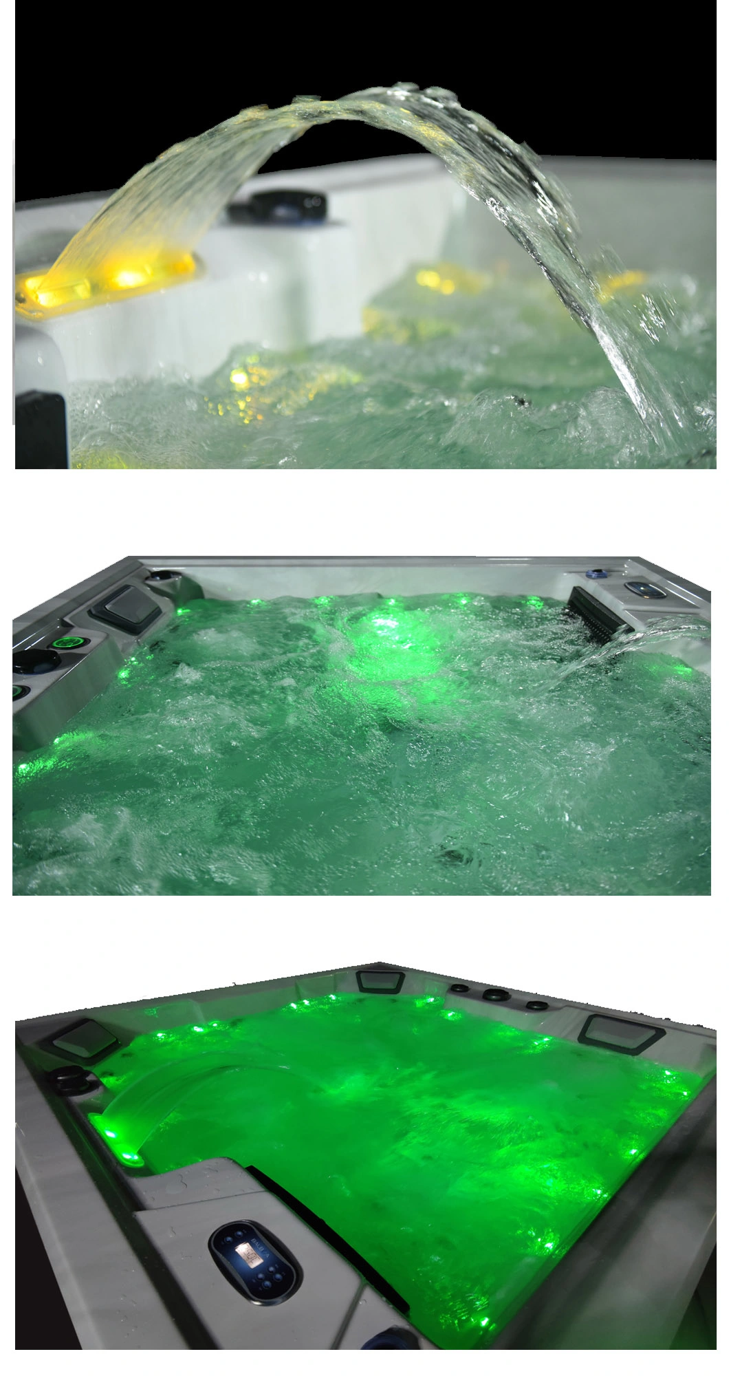 Large Six Person Outdoor SPA Whirlpool Bathtub Hot Tubs