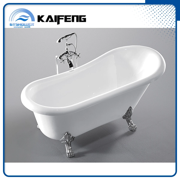 White Finish Claw Foot Bathtub (KF-721C)