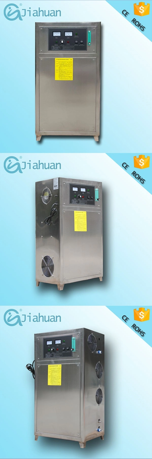 10g/Hr Oxygen Fed Ozone Generator for Water Treatment