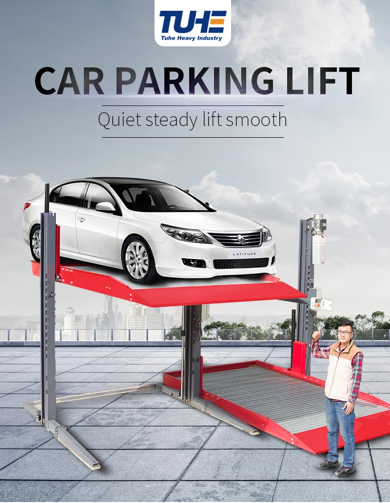 Hydraulic Car Stacker Parking Lift Car Parking Platform Lift for Sale