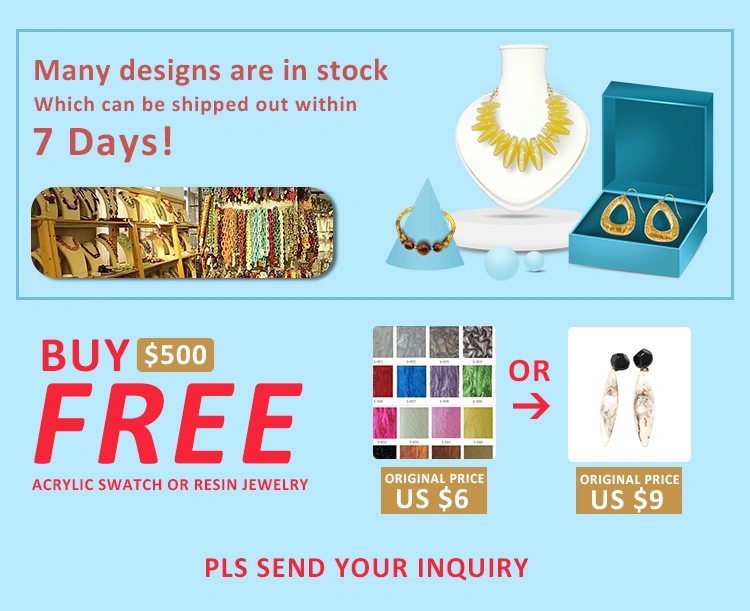 Bohemia Acrylic Resin Ladies Jewelry Necklace Earring Set Online Shopping Indonesia