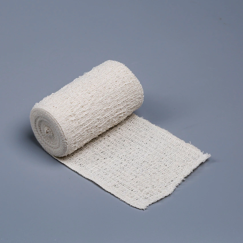 Hot Sale Medical Cotton Crepe Elastic Bandages for Wound Care