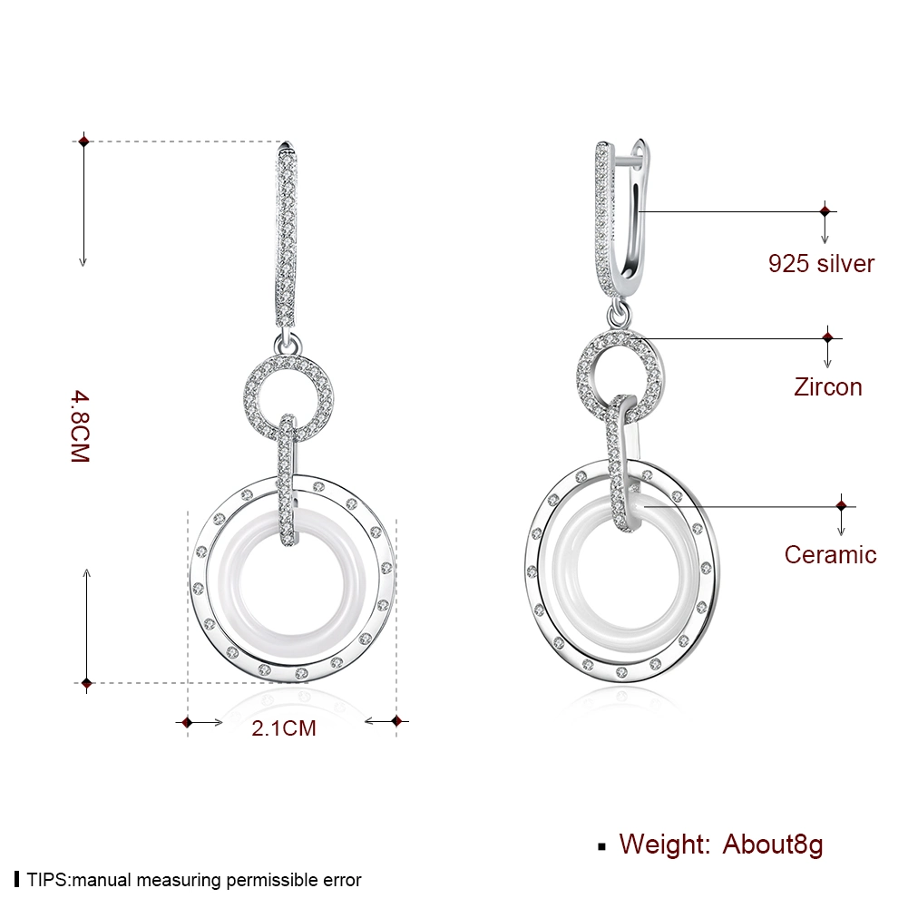 925 Sterling Silver Fashion Earrings for Women Fashion Jewelry