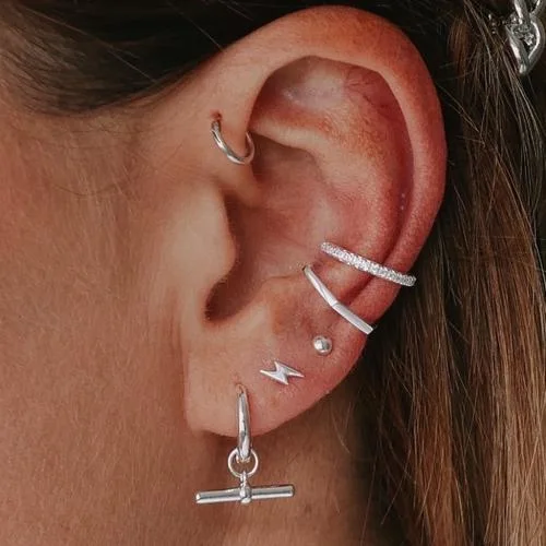 Fashion Simple Ding Dangling Earrings Jewelry