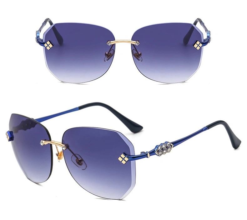 2020 High Quality Frameless UV400 Polarized Sunglasses