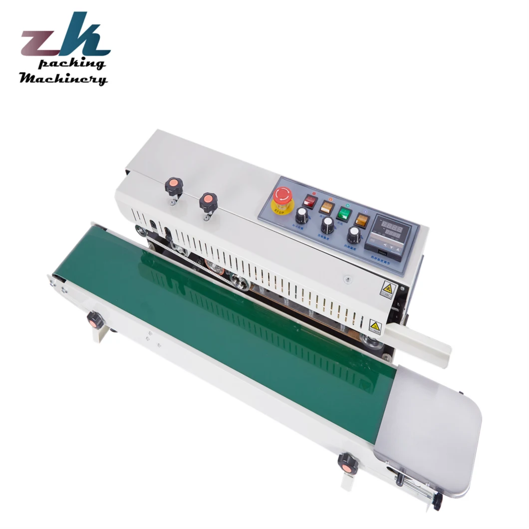 Fr900 Horizontal Heat Plastic Bag Pouch Sealer Automatic Continuous Sealing Shrink Sleeve Seaming Machine