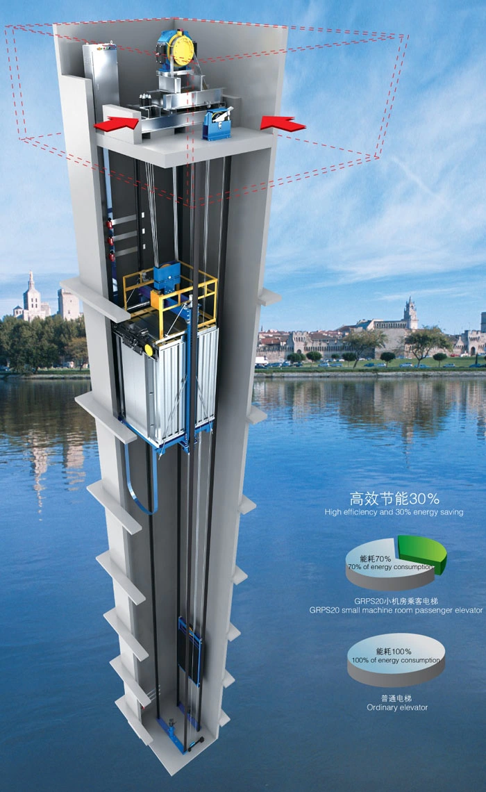 Customized Design Passenger Elevator by Srh Elevator
