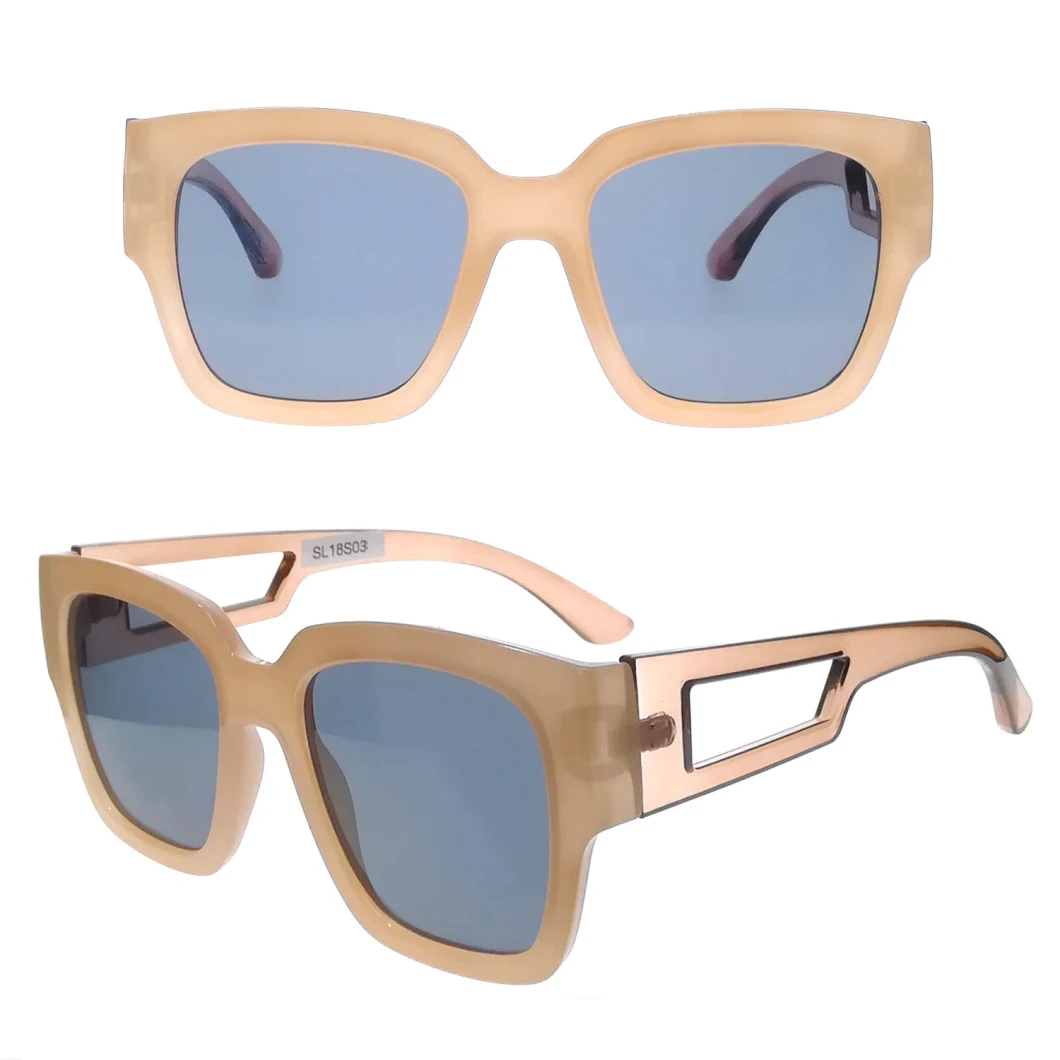 Large Frame Oversize PC Sunglasses with Special Temple