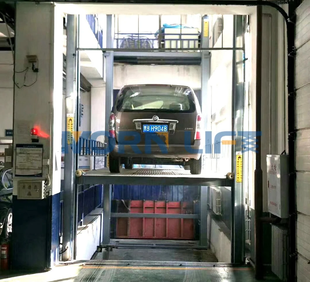 CE Approved 2000kg Hydraulic 4 Post Car Lift Garage Handling Equipment in Garage and Parking Lot