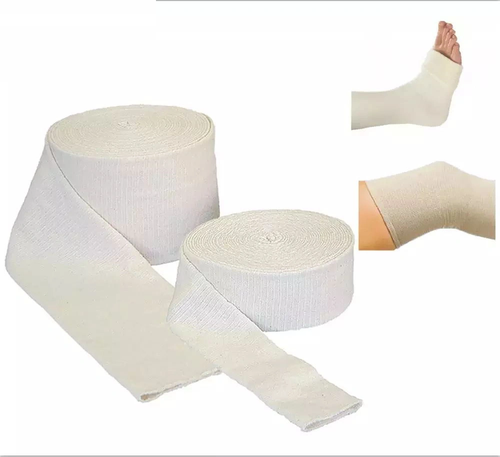 100% Cotton Medical Surgical Consumable Tubular Elastic Bandage
