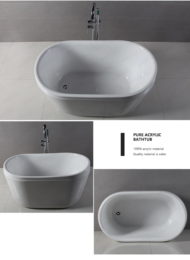 Contemporary Soaking Tub Small Freestanding Bathtub
